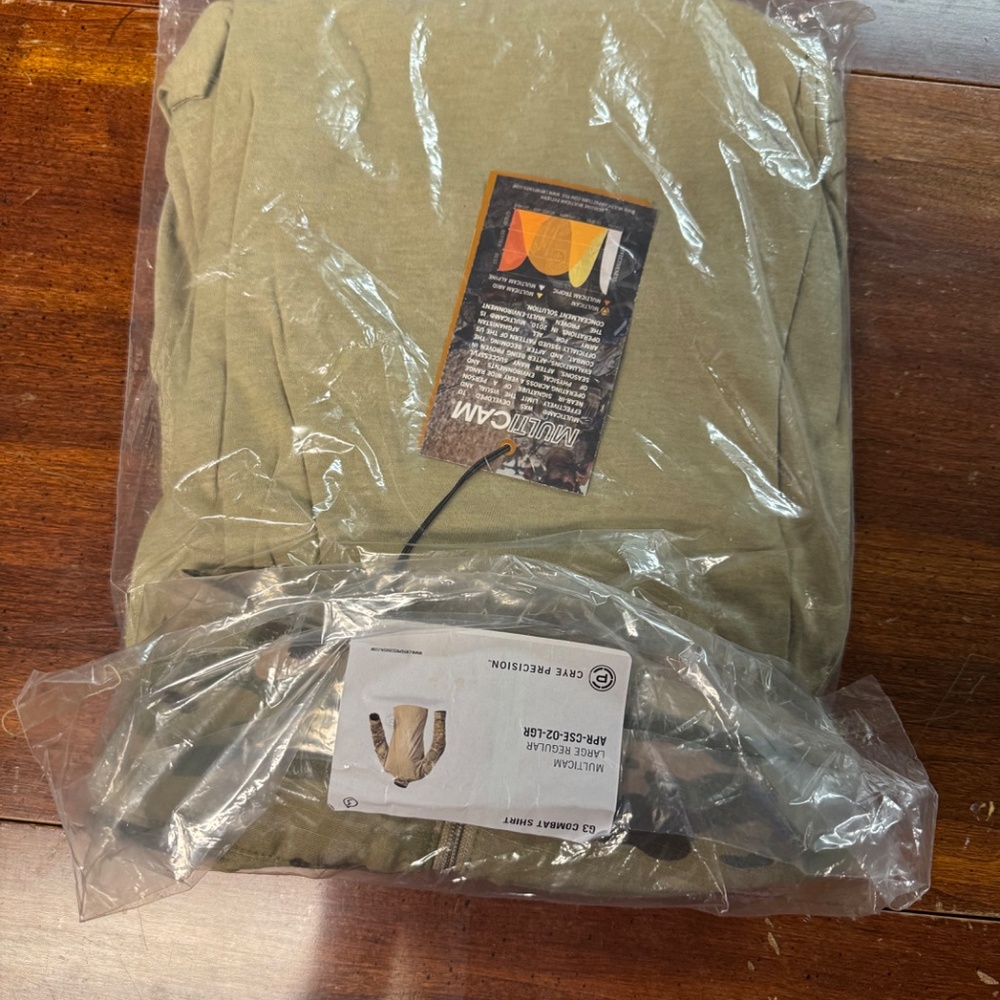 CRYE Precision G3 COmbat Shirt w/Tags! Large Reg - Picture 2 of 3